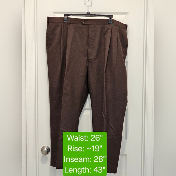 Transitions Men's Dress Pants, EUC, Size 52 - Picture 1 of 4